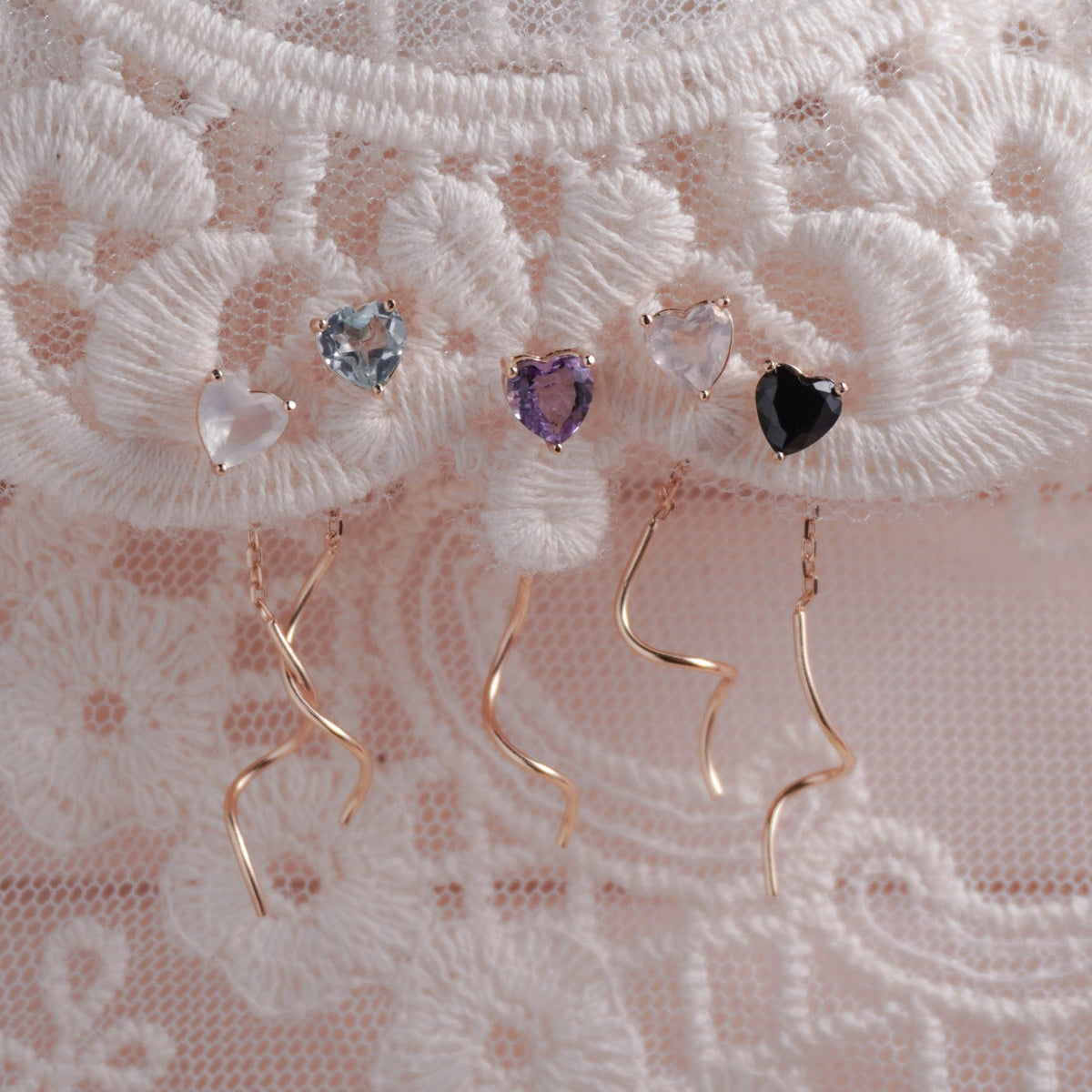 Ear Threaders Earrings | Roseraie Gal – Page 2