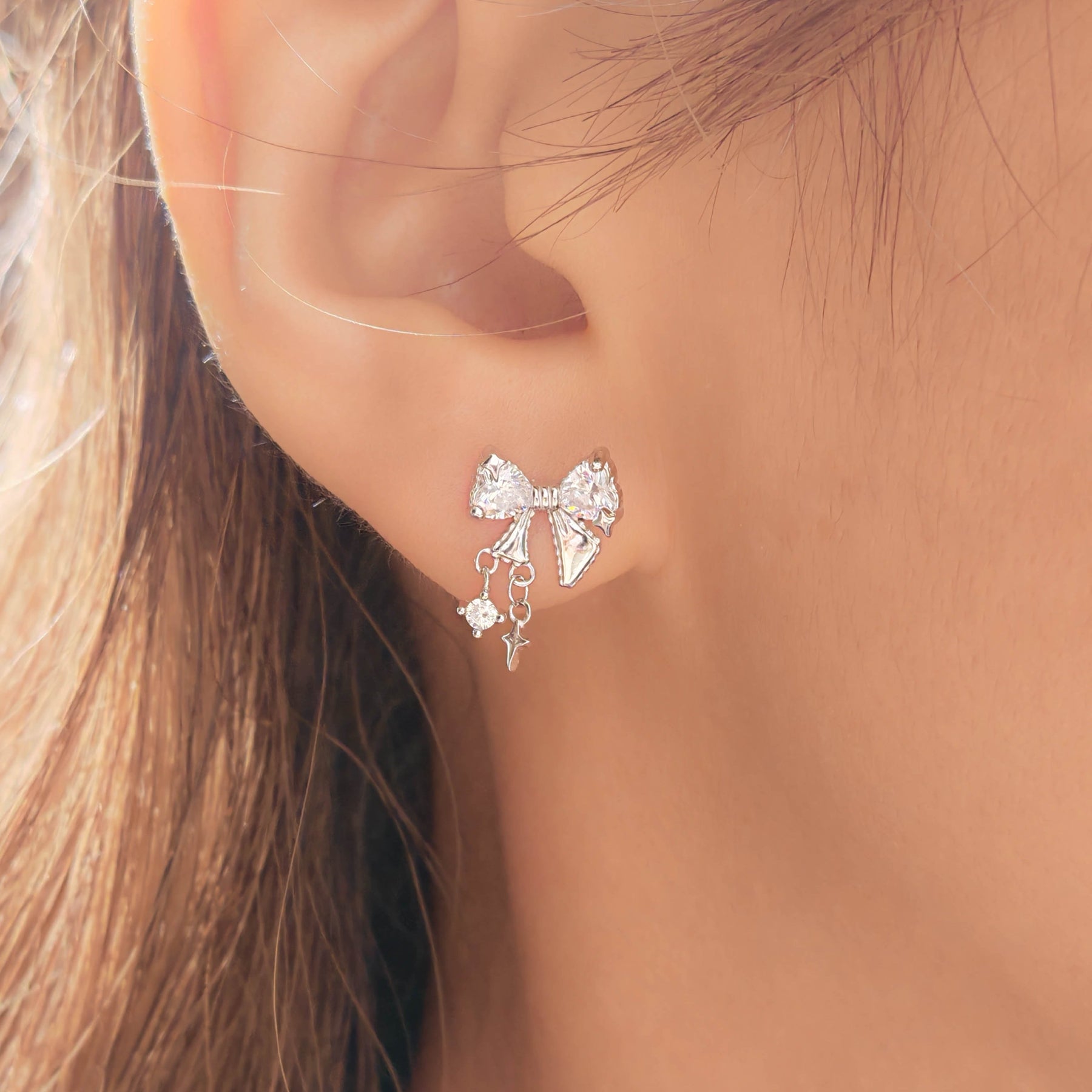 Sunflower Leaf Ear Jacket - Roseraie Gal Sunflower Leaf Ear Jacket - Roseraie Gal