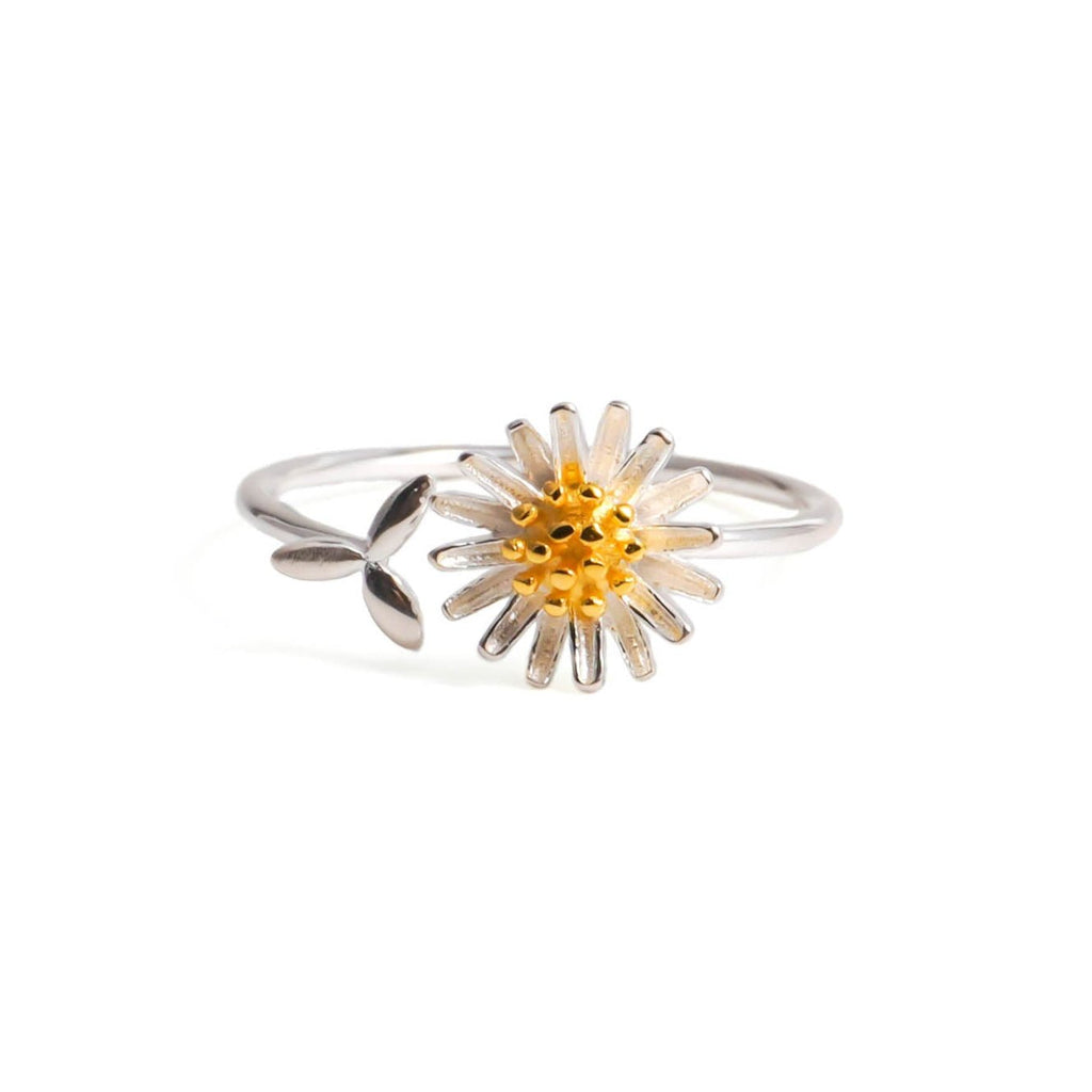 Blooming Daisy Adjustable Ring - Roseraie Gal