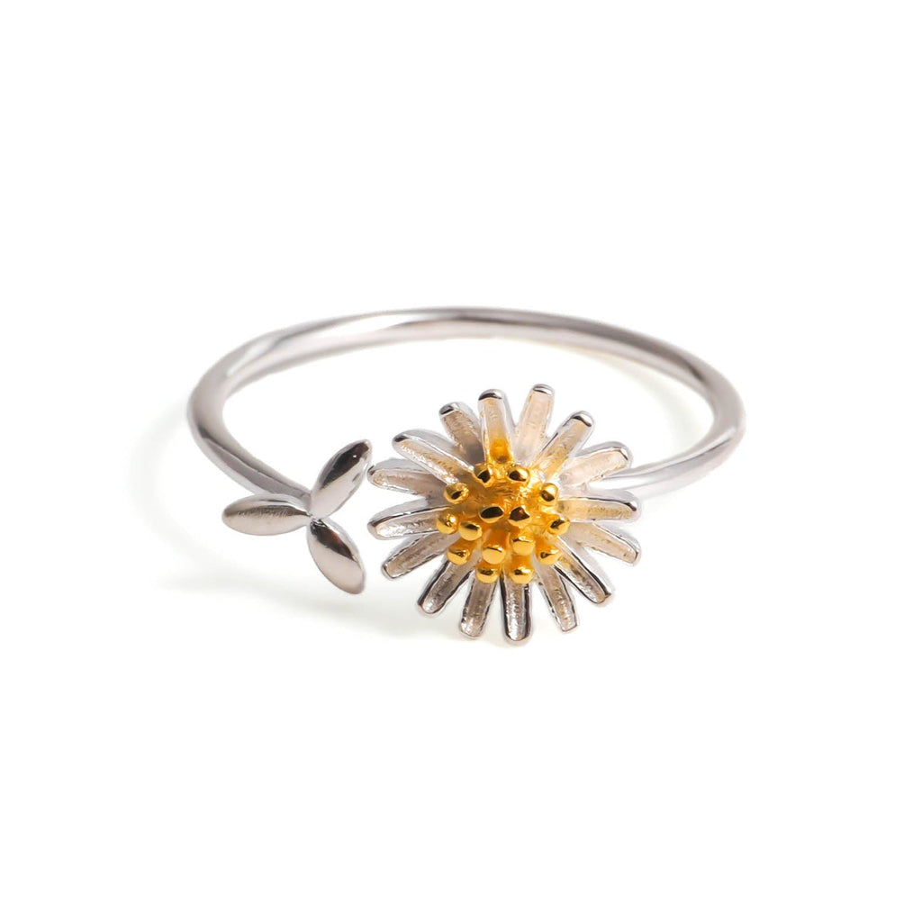 Blooming Daisy Adjustable Ring - Roseraie Gal