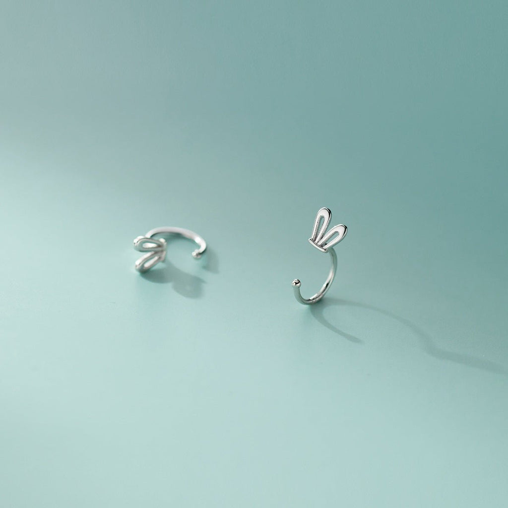 Bunny Ear Cuff Hoops - Roseraie Gal