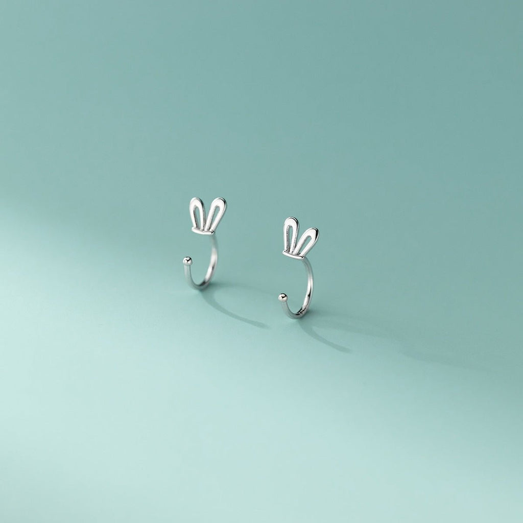 Bunny Ear Cuff Hoops - Roseraie Gal