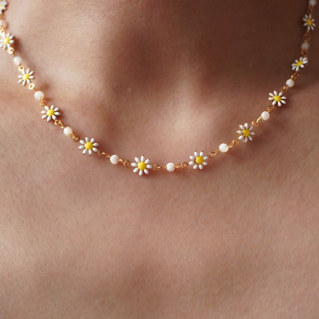 Daisy Dream Necklace - Roseraie Gal