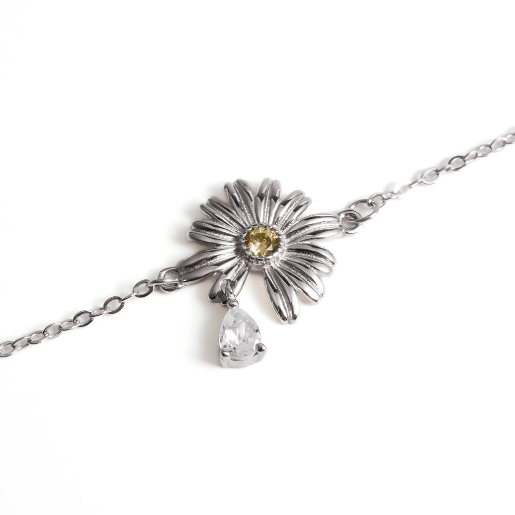 Daisy Glow Charm Bracelet - Roseraie Gal