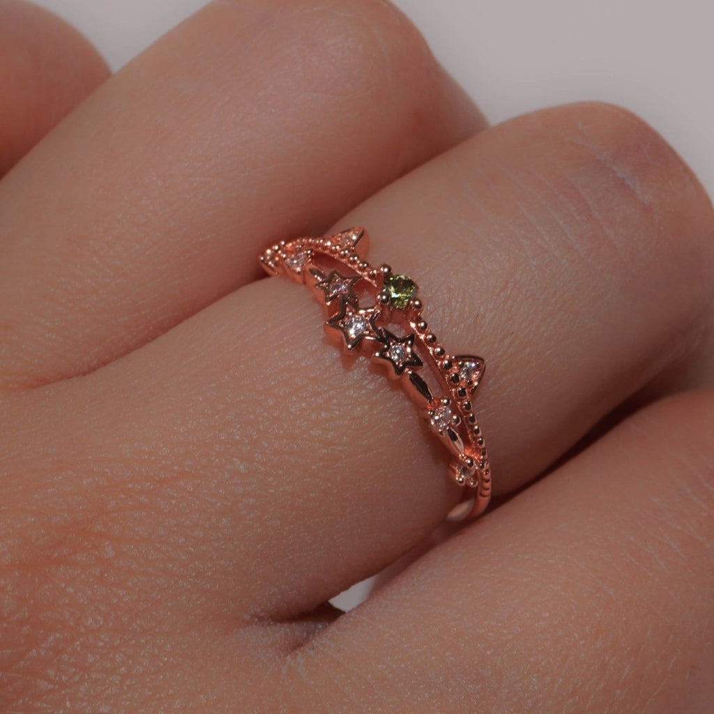 Gelatoni Inspired Adjustable Rings - Roseraie Gal