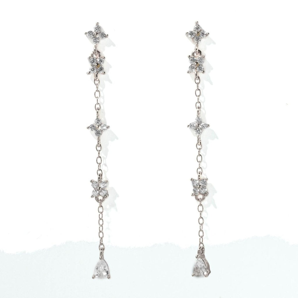 Love Blossom Dangle Earrings - Roseraie Gal