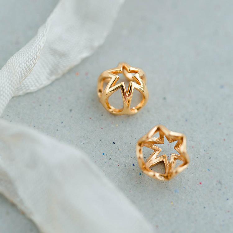 Starry Pearl Convertible Threader Earrings - Roseraie Gal