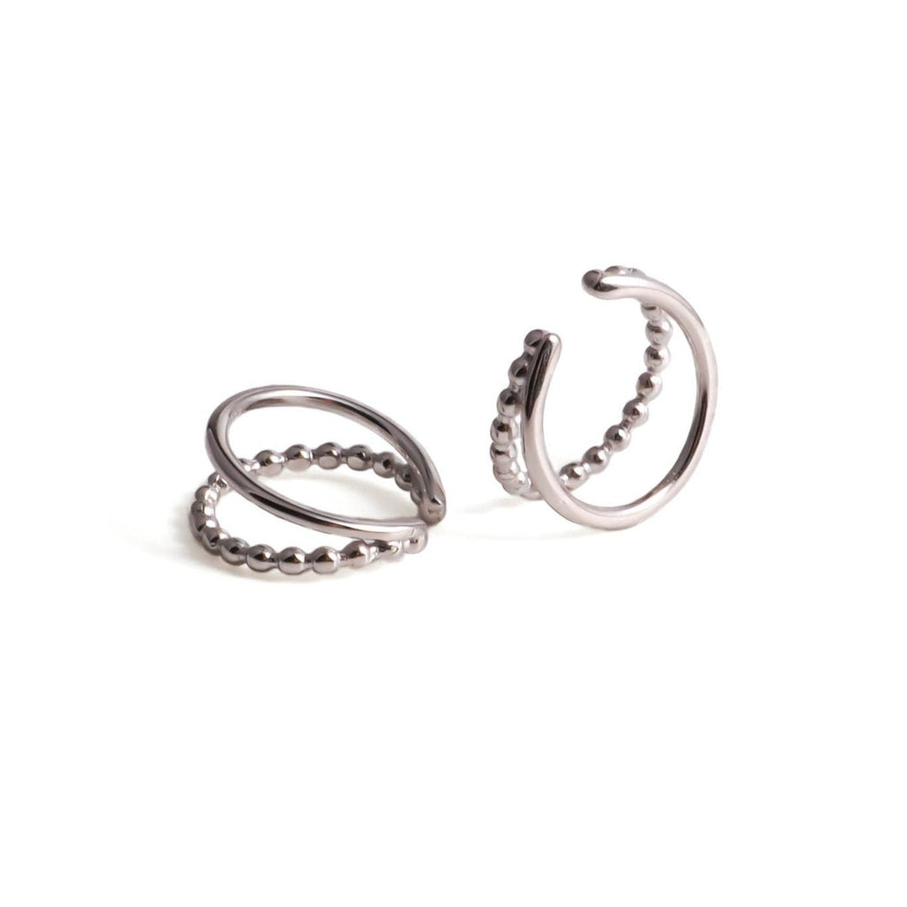 Twist Harmony Ear Cuffs - Roseraie Gal