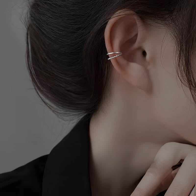 Twist Harmony Ear Cuffs - Roseraie Gal