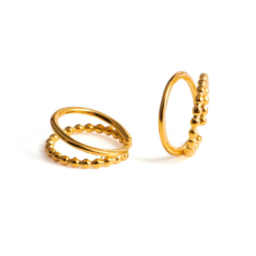 Twist Harmony Ear Cuffs - Roseraie Gal