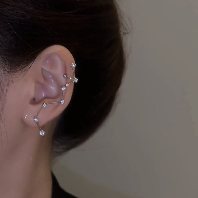 Big Dipper Ear Cuff + Stud Earrings - Roseraie Gal