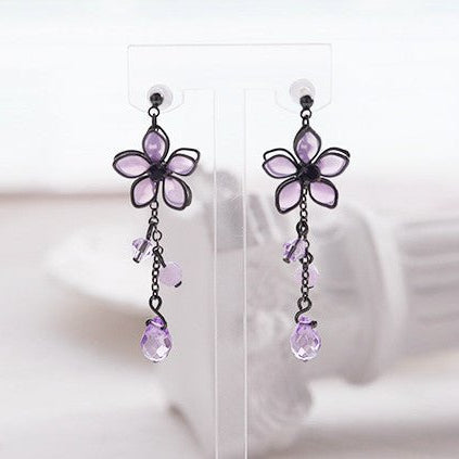 Florina Dangle Earrings - Roseraie Gal