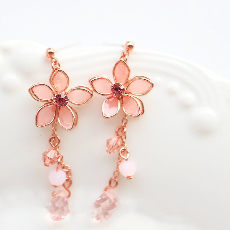 Florina Dangle Earrings - Roseraie Gal