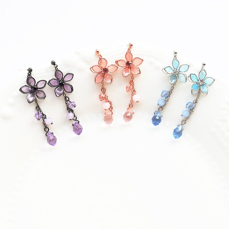 Florina Dangle Earrings - Roseraie Gal