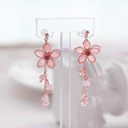 Florina Dangle Earrings - Roseraie Gal