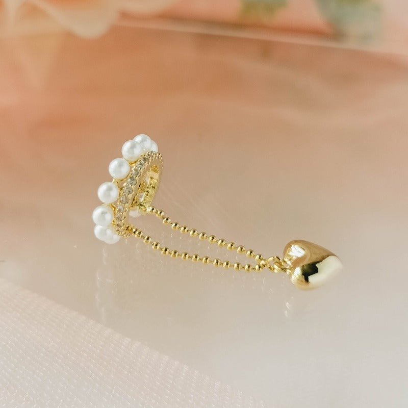 Ivory, Gold Pearl Bracelet