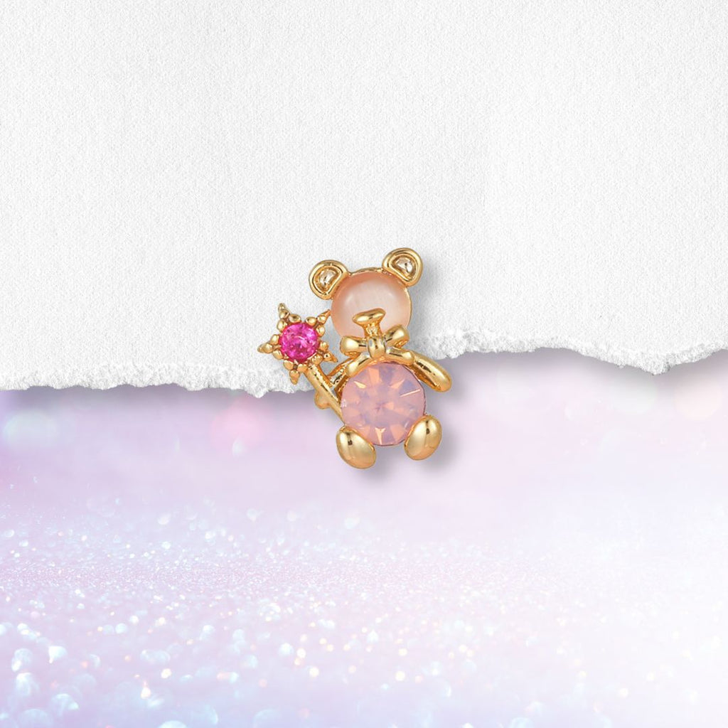 Magic Bear Bloom Earrings Set - Roseraie Gal