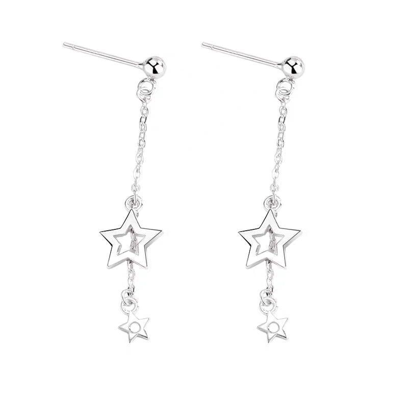 Starry Dangle Earrings - Roseraie Gal