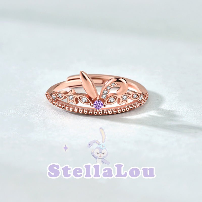 StellaLou Inspired Adjustable Rings - Roseraie Gal
