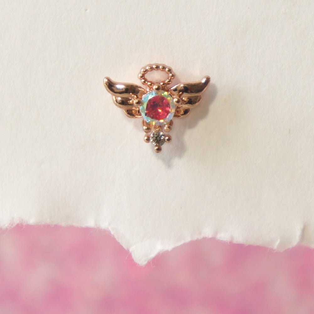 Sweet Angel Piercing Style Earring - Roseraie Gal